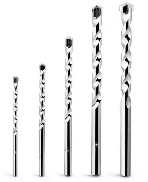 Набор сверл Tolsen по кирпичу/бeтону 75 мм 4-10 мм 5 шт. 75459