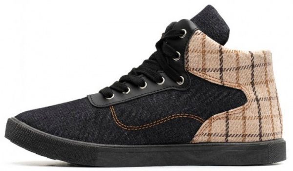 Кеди Олдком London р.37 чорнийбежевий 