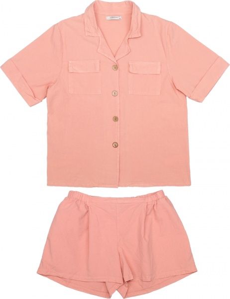 Пижама женская р. XL коричневый 