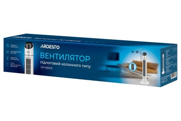 Вентилятор Ardesto FNT-R36X1W с пультом ДУ