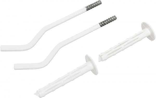 Кронштейн для кріплення Lion радіатора 7х170 білий (2 шт.)