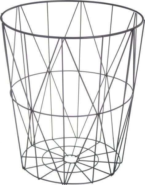 Стол-корзина Сканди 35х35х39 см черный 