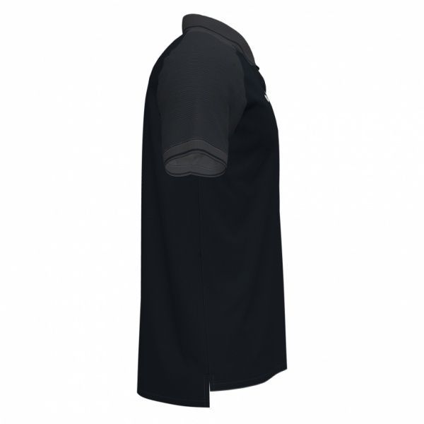 Поло Joma ESSENTIAL II POLO BLACK-ANTHRACITE S/S 101509.110 S чорний