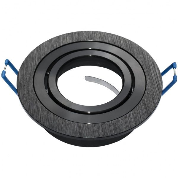 Светильник точечный Hopfen 50 Вт GU5.3 черный ALUM 1701 BK 