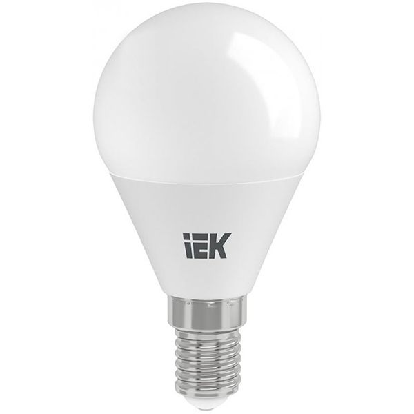 Лампа светодиодная IEK ECO 3 Вт G45 матовая E14 220 В 3000 К
