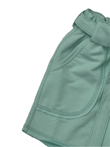 Шорты для девочек JOIKS р.128 мятный SH-04 