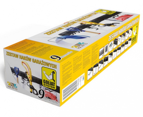 Набір гаражних гаків Goliat SGK 1