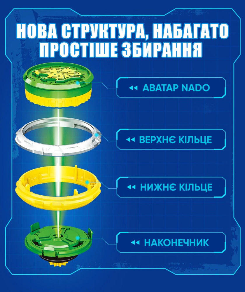 Ігровий набір Infinity Nado VI серія Starter Pack Lighting Leopard Сліпучий Леопард EU654114