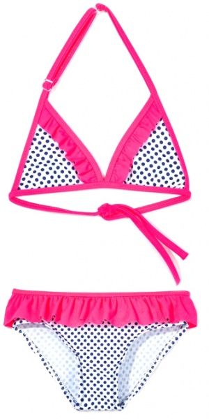 Купальник для дівчаток ESLI р.128 фуксія PASTILLE 