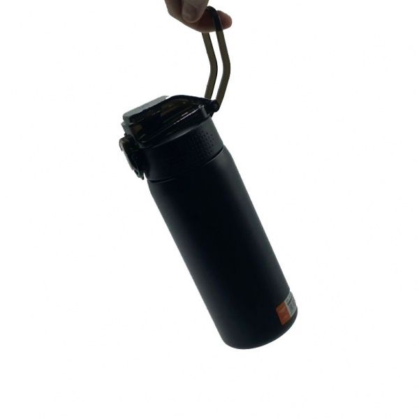 Термос 450 мл Casno чорний KXN-6065_Black