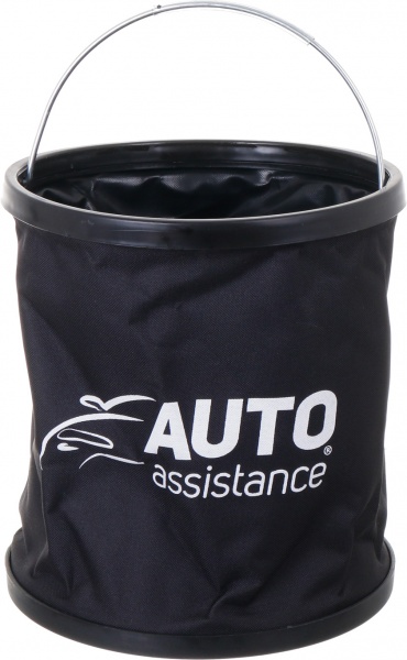 Відро складане автомобільне Auto Assistance AA2577 11 л чорний