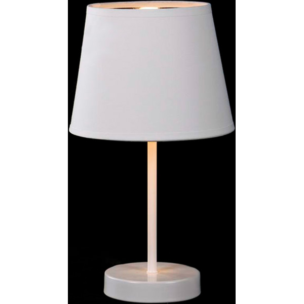 Настольная лампа декоративная Accento lighting ALT-T-A51WH 1x40 Вт E14 белая