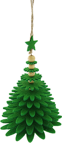 Підвіска Квітка 16 см зелений 1220351