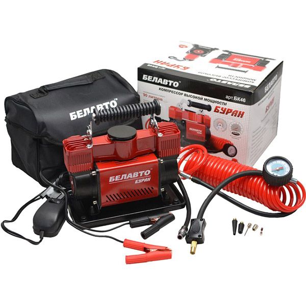Компресcор автомобильный БЕЛАВТО БУРАН БК46