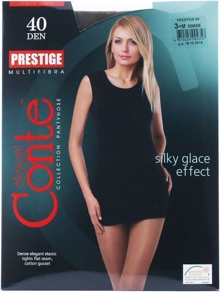 Колготки Conte PRESTIGE 40 den shade р. 3 светло-коричневый 