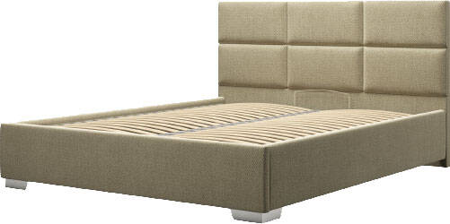 Кровать с подъемным механизмом CAMELIA Эмма 160x200 см темно-бежевый 