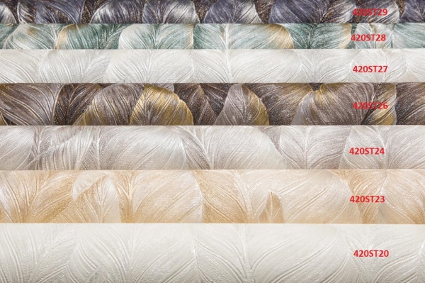 Шпалери вінілові на флізеліновій основі Status 420ST28 1,06x10,05 м 