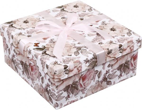 Коробка подарочная Art studio of happiness GS11708 21x21x9,5 см