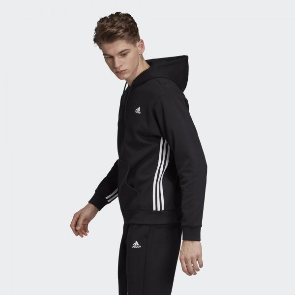 Джемпер Adidas M MH 3S FZ DX7657 р. XL чорний