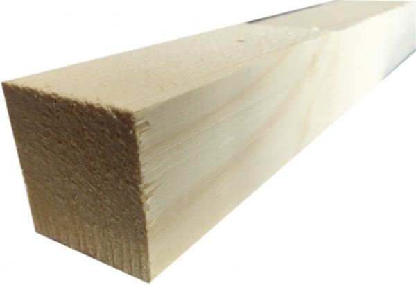 Брус ЦБМ Осмолода цільна конструкція 40х50х2500 мм смерека