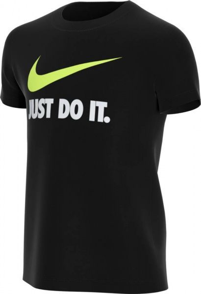 Футболка Nike B NSW TEE JDI SWOOSH AR5249-014 XS чорний