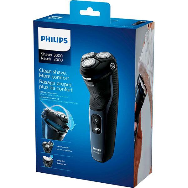 Электробритва Philips S3134/51 влажное и сухое бритье 