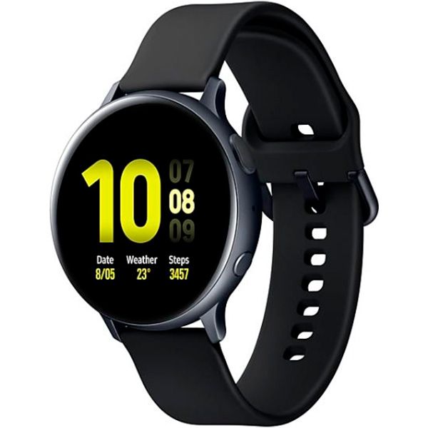 Смарт-годинник Samsung Galaxy watch Active 2 44 mm black aluminium (SM-R820NZKASEK)