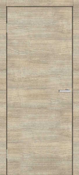 Дверное полотно ОМиС L глухое (гладкое) ПГ 900 мм дуб родос 