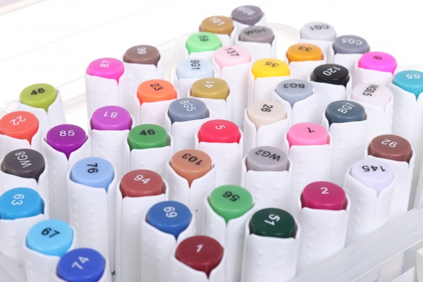 Набір двосторонніх маркерів Touch mark 48 кольорів різнокольоровий 