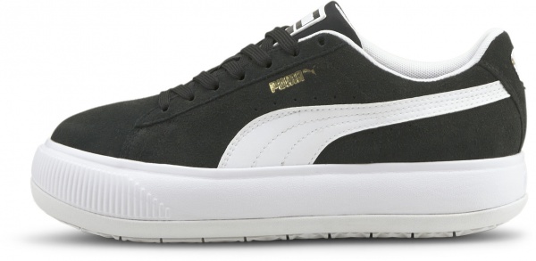 Кроссовки Puma Suede Mayu 38068602 р.UK 4,5 черный