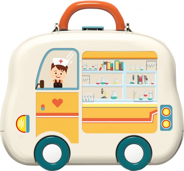 Игровой набор Врач 2 в чемодане HSP1037622