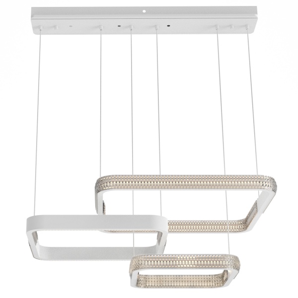 Люстра світлодіодна Victoria Lighting з пультом д/к 120 Вт білий Zeus/SP3 white 