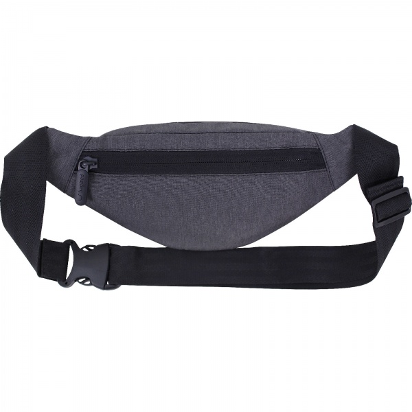 Сумка поясна Bagland Bella темно-сiрий (20269)
