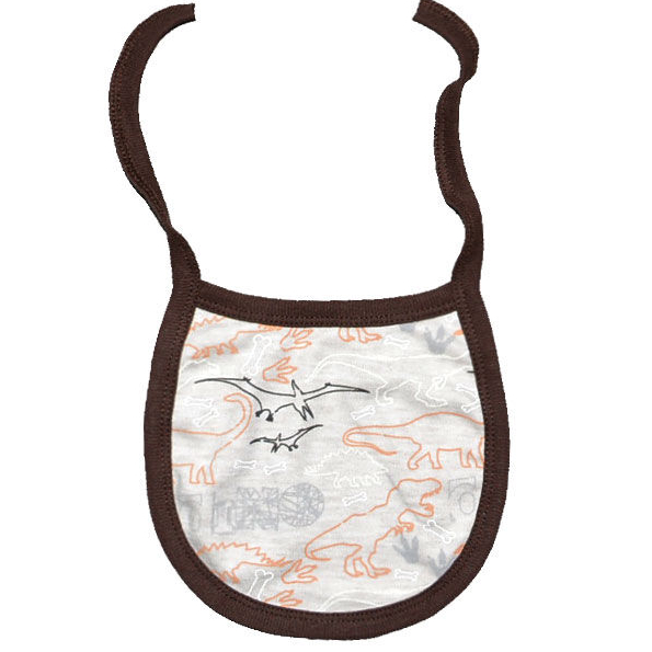 Слинявчик Blanka Діно коричневий 14026 