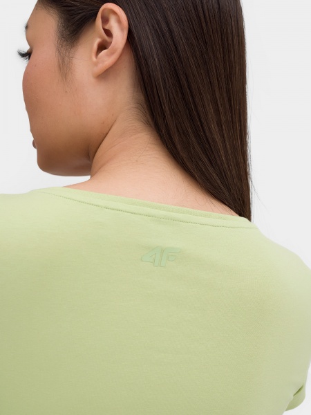 Футболка 4F TSHIRT F1001 4FSS23TTSHF1001-42S р.XS зеленый