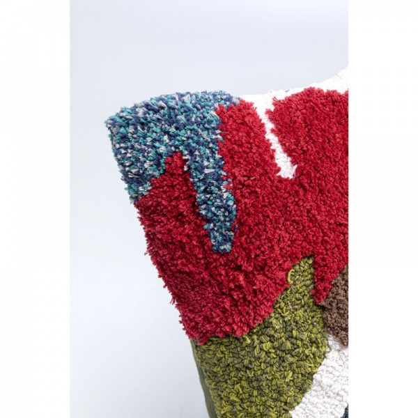 Подушка Чубчатые Цветочки 40x60 см разноцветный KARE Design 