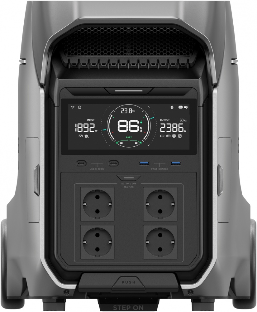 Зарядная станция EcoFlow Delta Pro 3 (EFDELTAPRO3-EU-Cbox) (4096 Вт·ч)