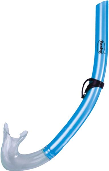 Трубка для дайвинга Fashy 8879 синя 