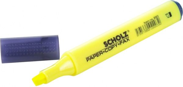 Маркер SCHOLZ 220 жовтий 