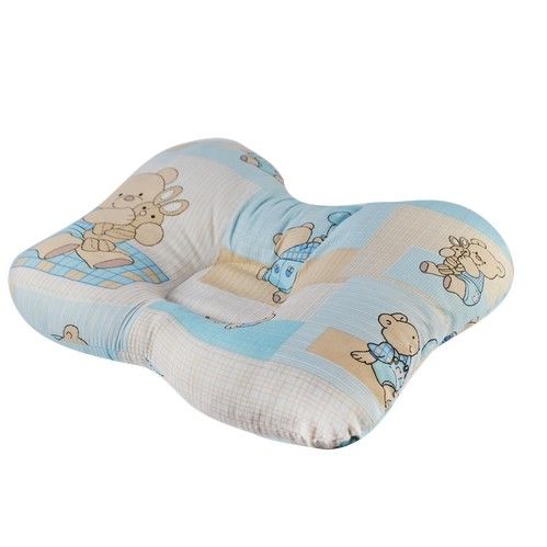 Подушка ортопедическая Олви для младенцев J2302 голубой 07476 