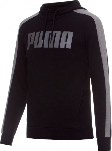 Джемпер Puma Contrast Hoody FL M 85289402 р. XL черный