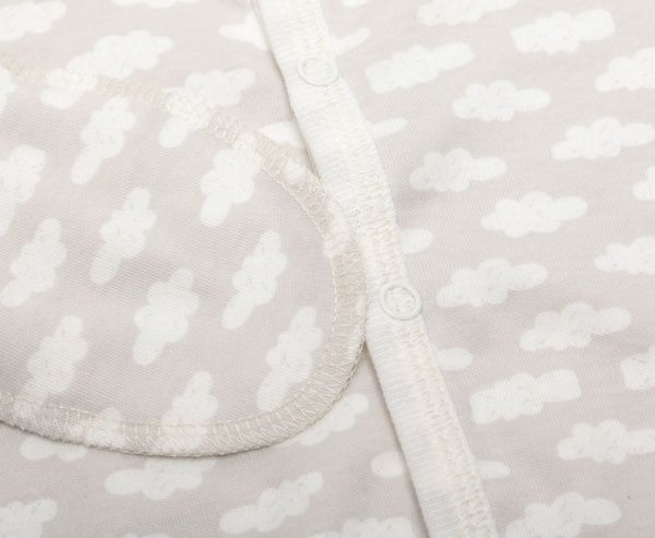 Комбинезон детский для мальчика Маленькие люди серые тучки 9401-110 р.56 серый 