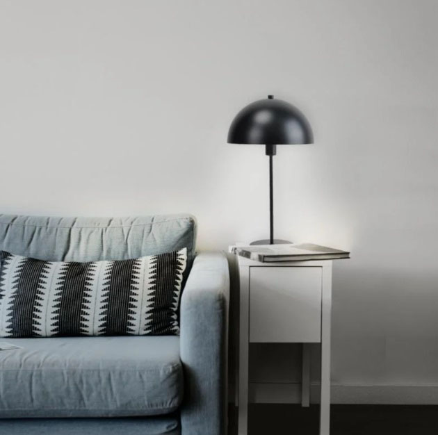 Настольная лампа Miorro Belle 1x40 Вт E14 черный 51-310-016