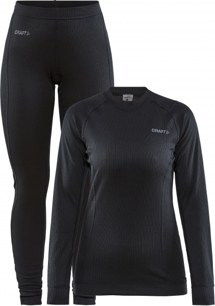 Комплект термобілизни Craft CORE DRY BASELAYER SET W 1909706-999000 р.L чорний