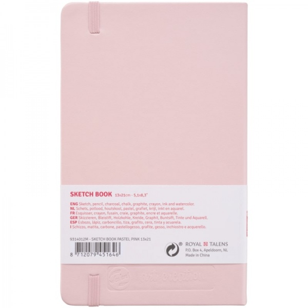 Блокнот для графики Rosa Studio Pastel Pink 13x21 см 9314012M 