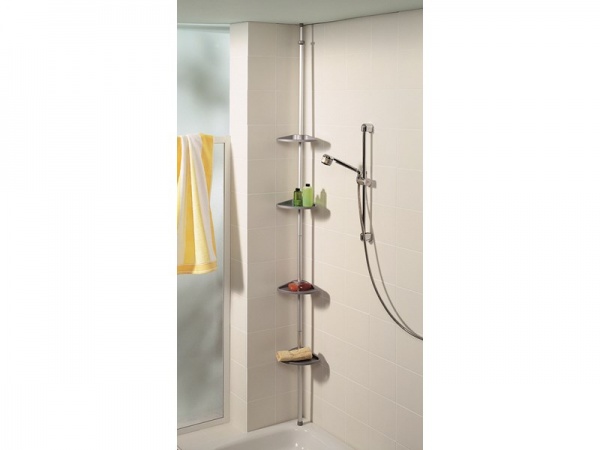 Полочка угловая Spirella PERTH 235-280 см 