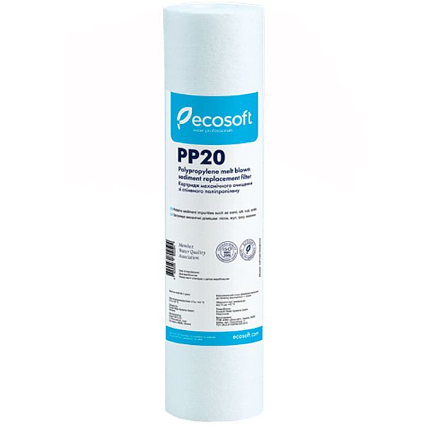 Картридж Ecosoft из вспененного полипропилена 2,5