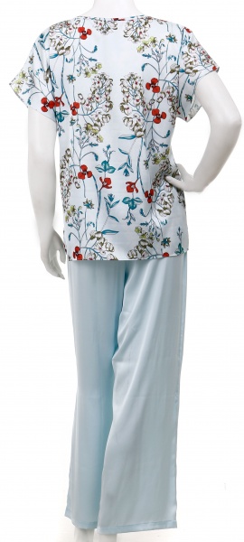 Пижама megotex Primavera р. L голубой