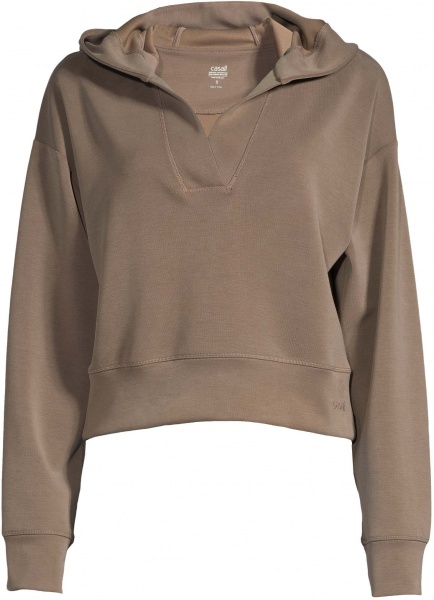 Джемпер Casall PEACHY V-NECK HOODIE 23225-446 р.XS коричневий