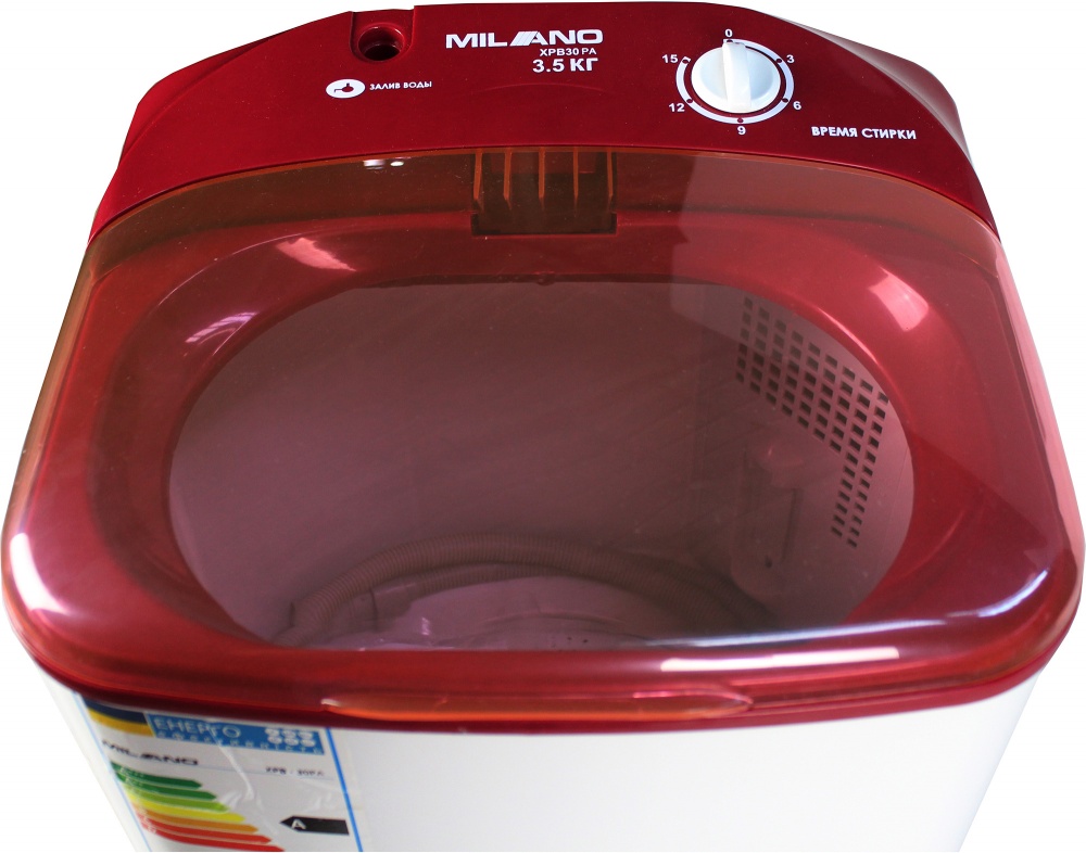 Стиральная машина Milano XPB-30 PA RED